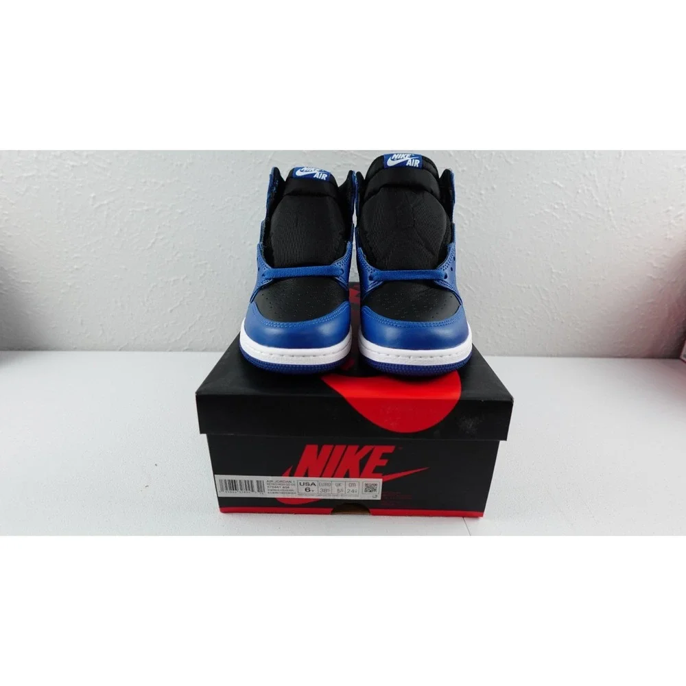 AIR JORDAN 1 RETRO HIGH OG DARK MARINA BLUE (GS) YOUTH SIZE 6 NEW 575441-404‎